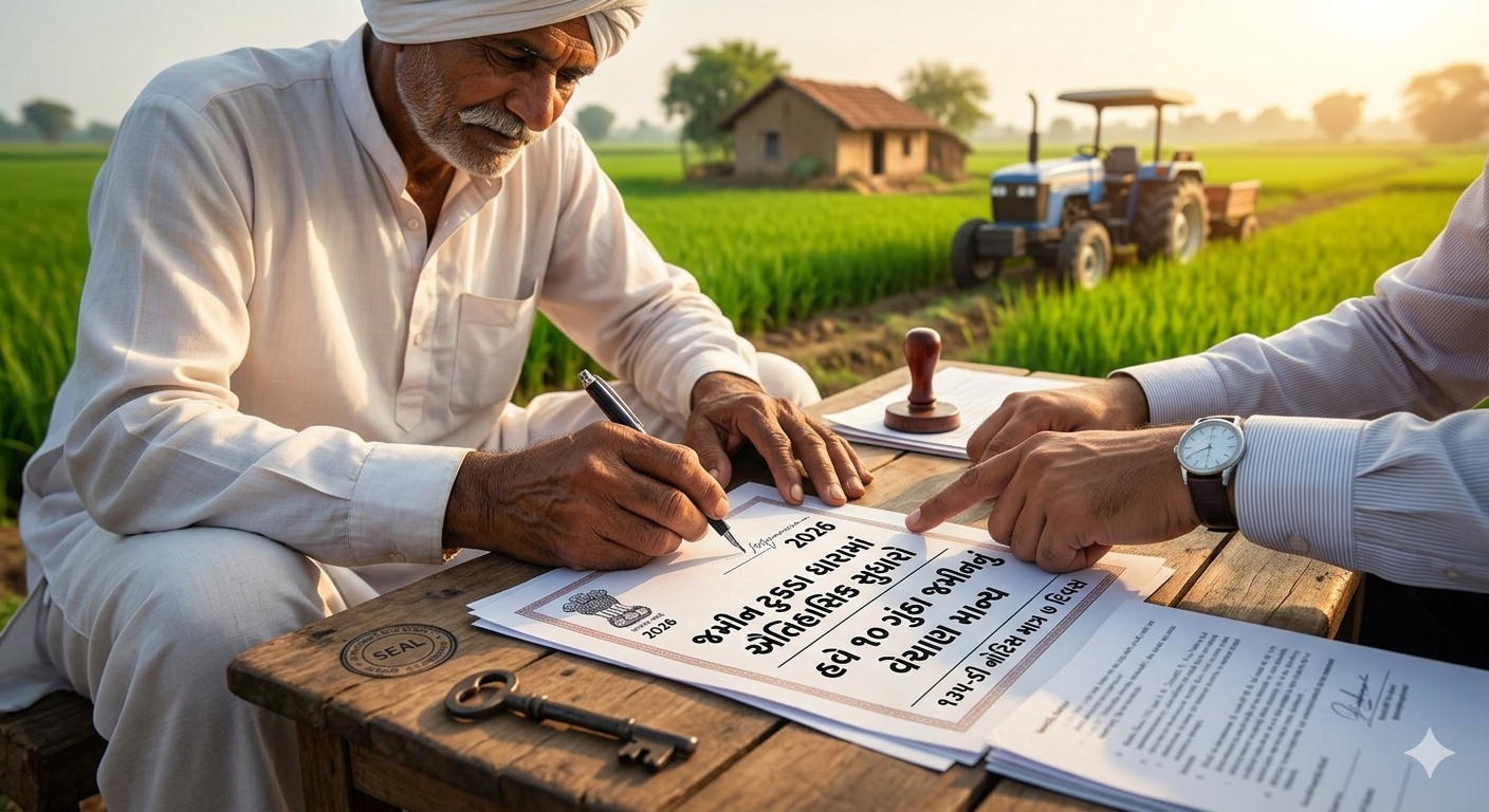 હવે 10 ગુંઠા જમીન પણ વેચી શકાશે, સરકારે ટુકડાધારા કાયદામાં ફેરફાર કર્યા