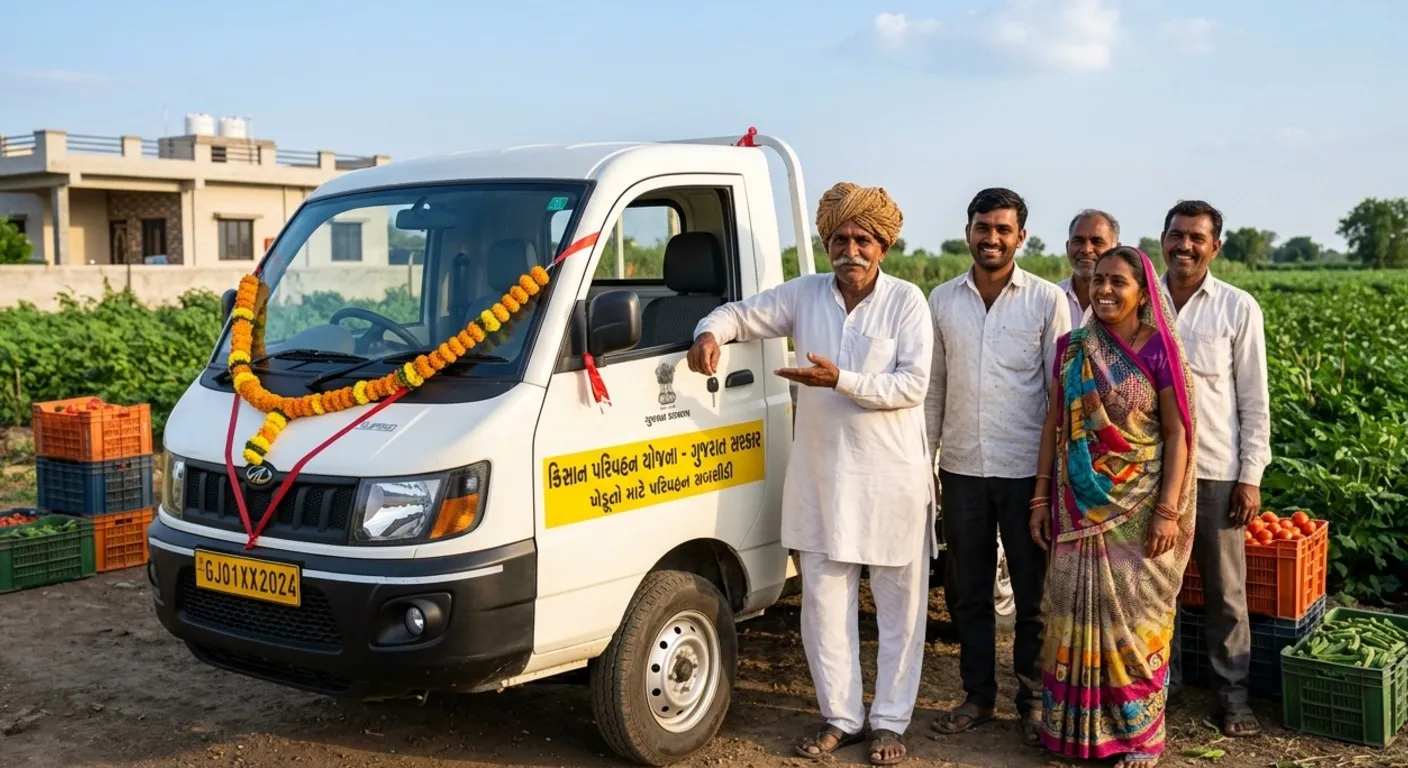 Kisan Parivahan Yojana : ખેડૂતોને માલવાહક વાહન ખરીદવા મળે છે 75 હજારની સબસીડી, આવી રીતે કરો અરજી